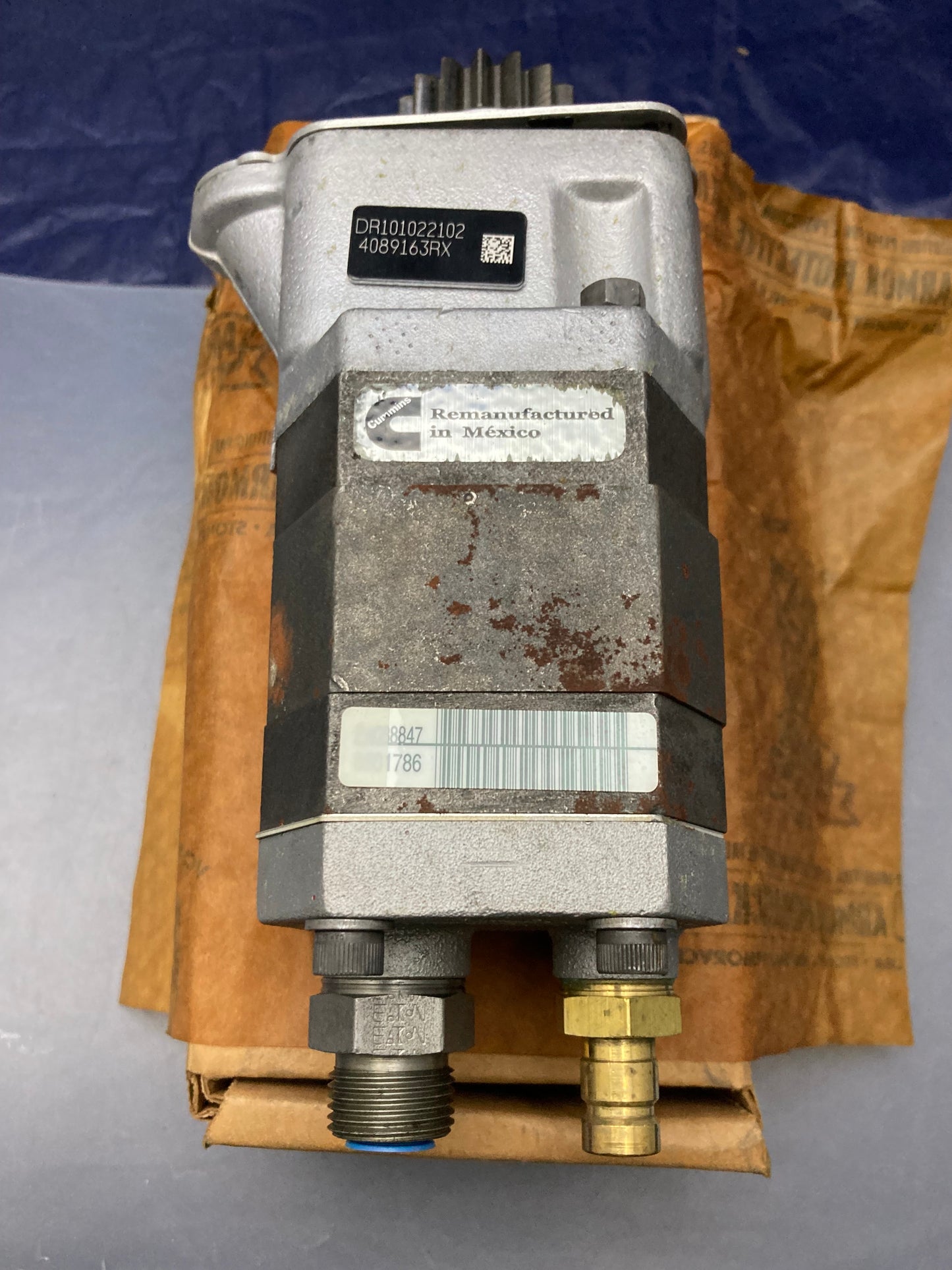 Reman Genuine Cummins 4089163RX Fuel Injector Pump