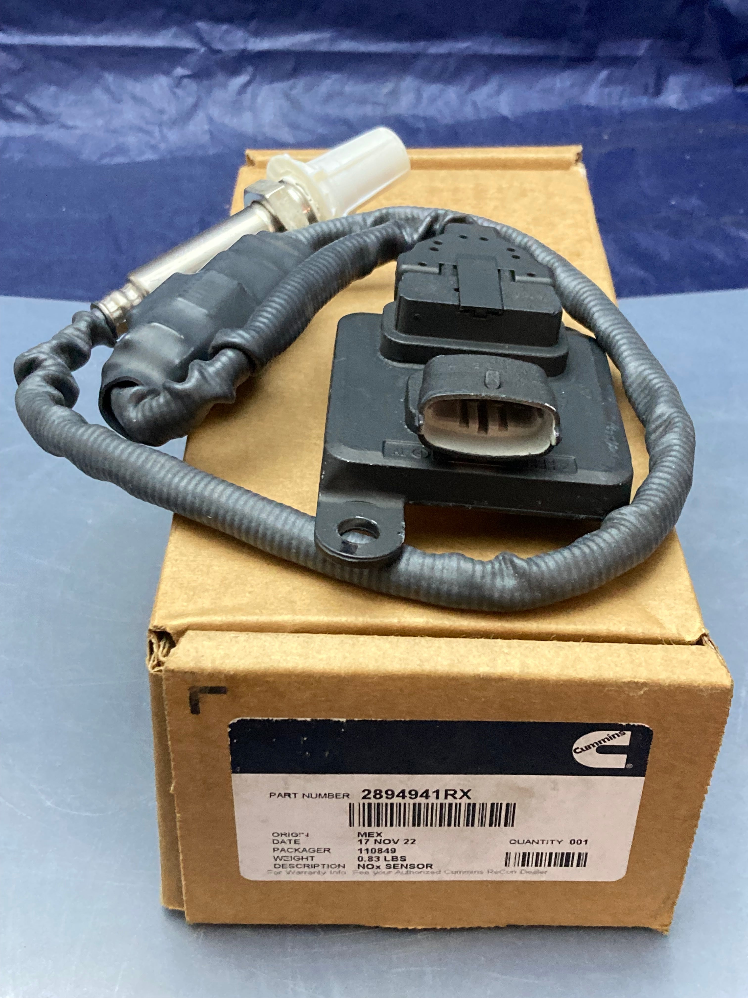 New Genuine Cummins 2894941RX Sensor,Nitrogen Oxide – Merica Truck Parts