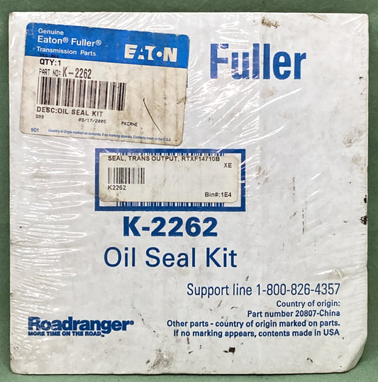 New Genuine Eaton Fuller K-2262 Oil Seal Kit