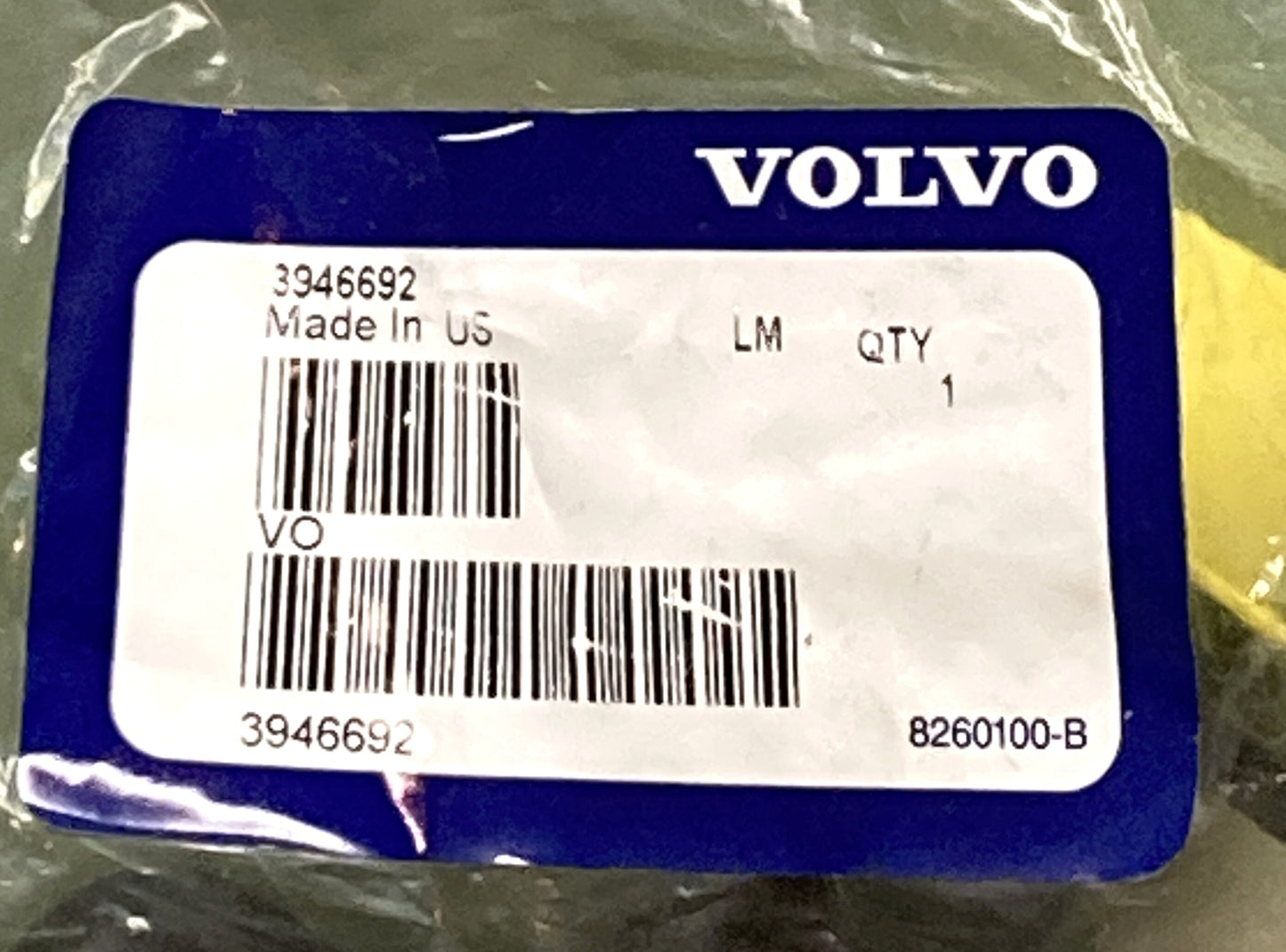 New Genuine Volvo 3946692 Solenoid Valve