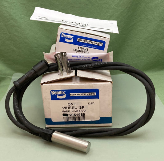 New Genuine Bendix K051959 Wheel Speed Sensor BXK051959