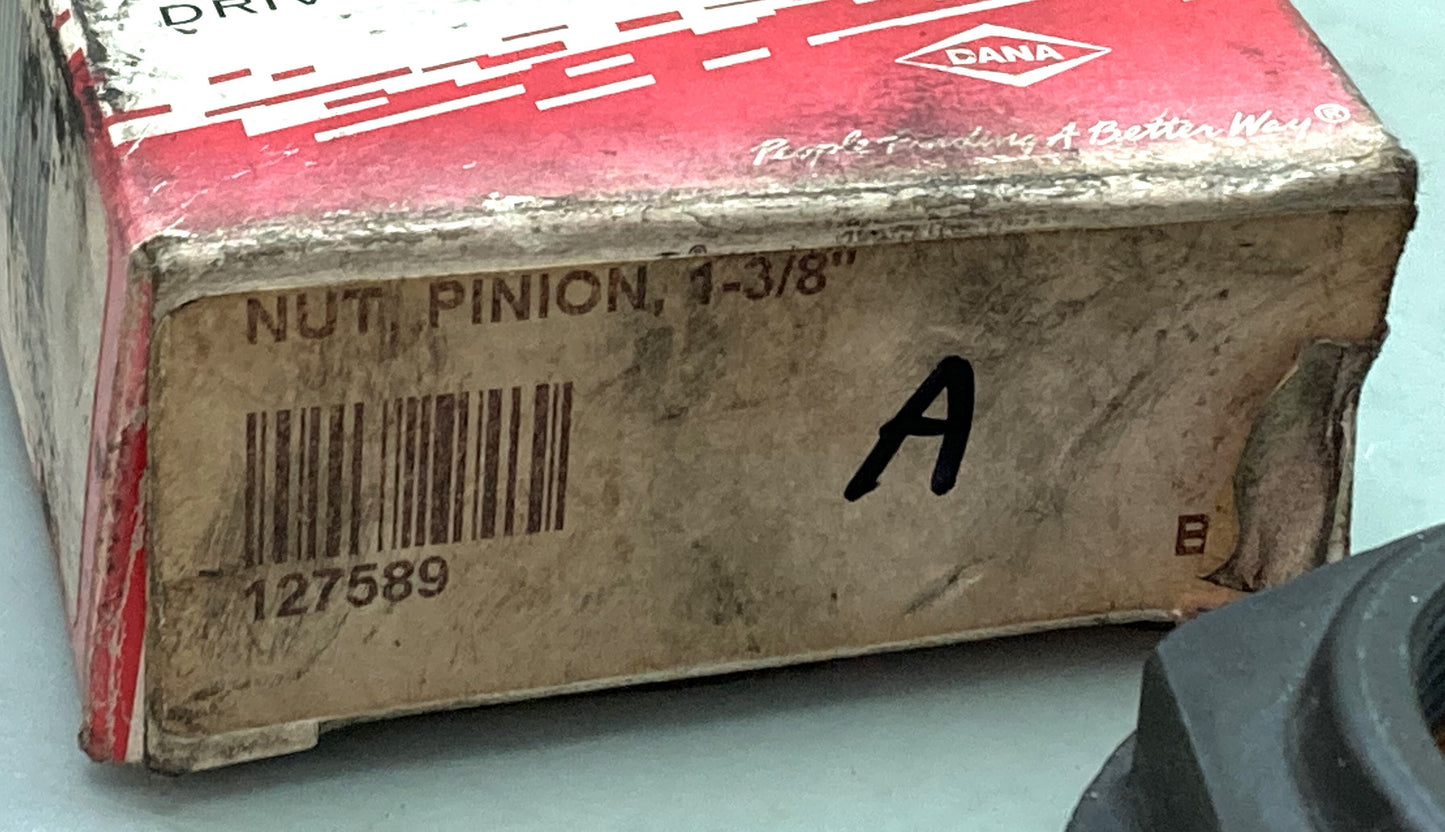 New Genuine Spicer 127589 Pinion Nut 1-3/8"