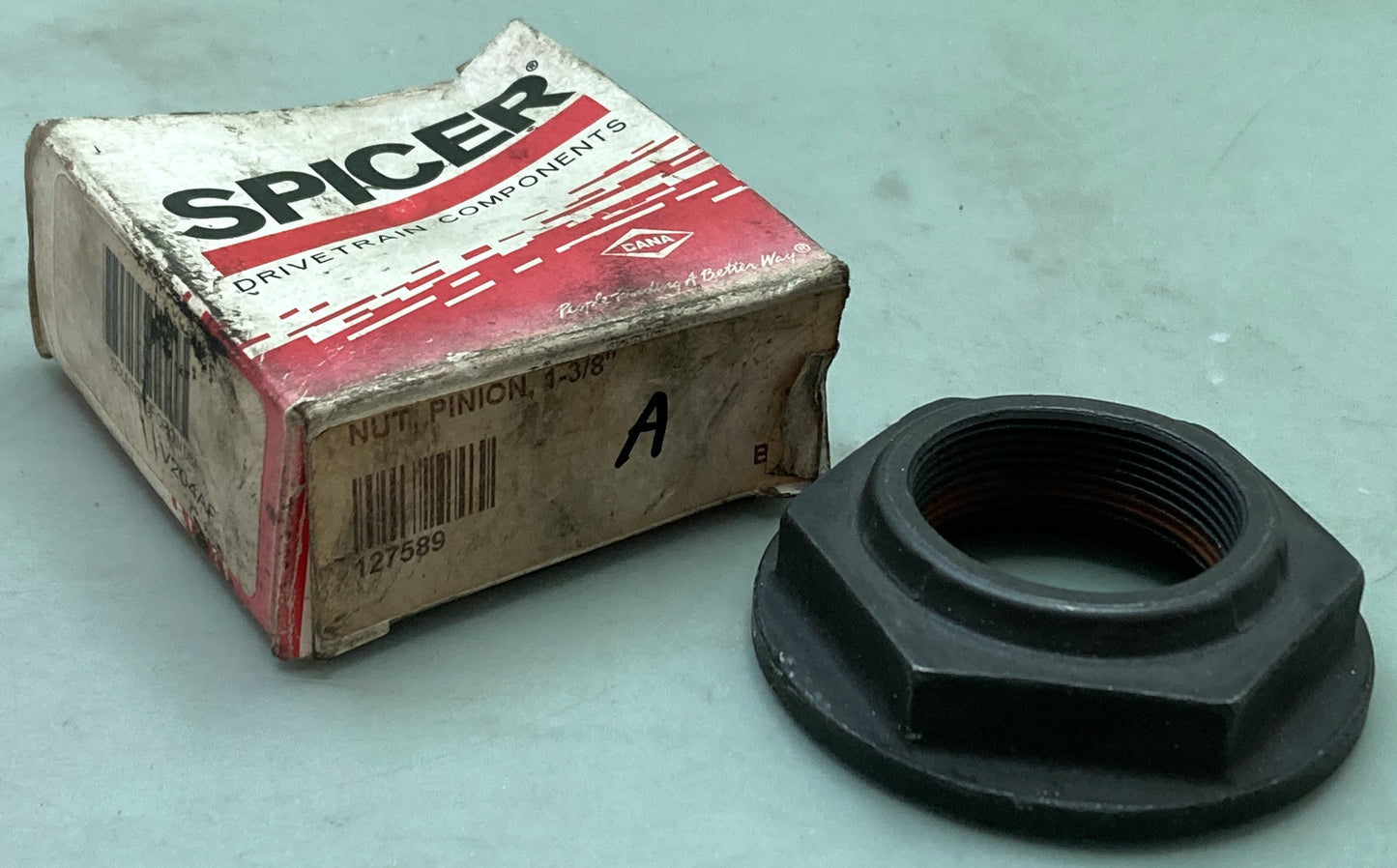 New Genuine Spicer 127589 Pinion Nut 1-3/8"