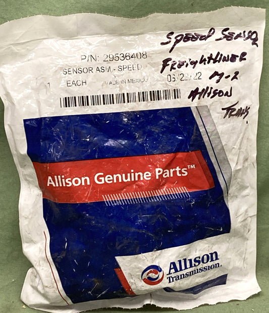 New Genuine Allison 29536408 Speed Sensor ASM