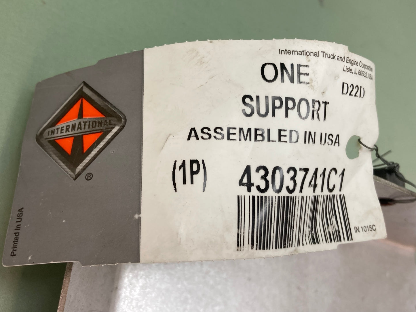 New Genuine International 4303741C1 SUPPORT, ASSEMBLY, HEAT SHIELD