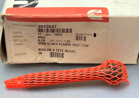 New Genuine Cummins 3043647 Multi-Purpose Hardware Hexagon Flange Head