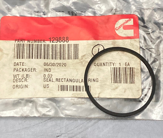 New Genuine Cummins 129888 Rectangular Seal