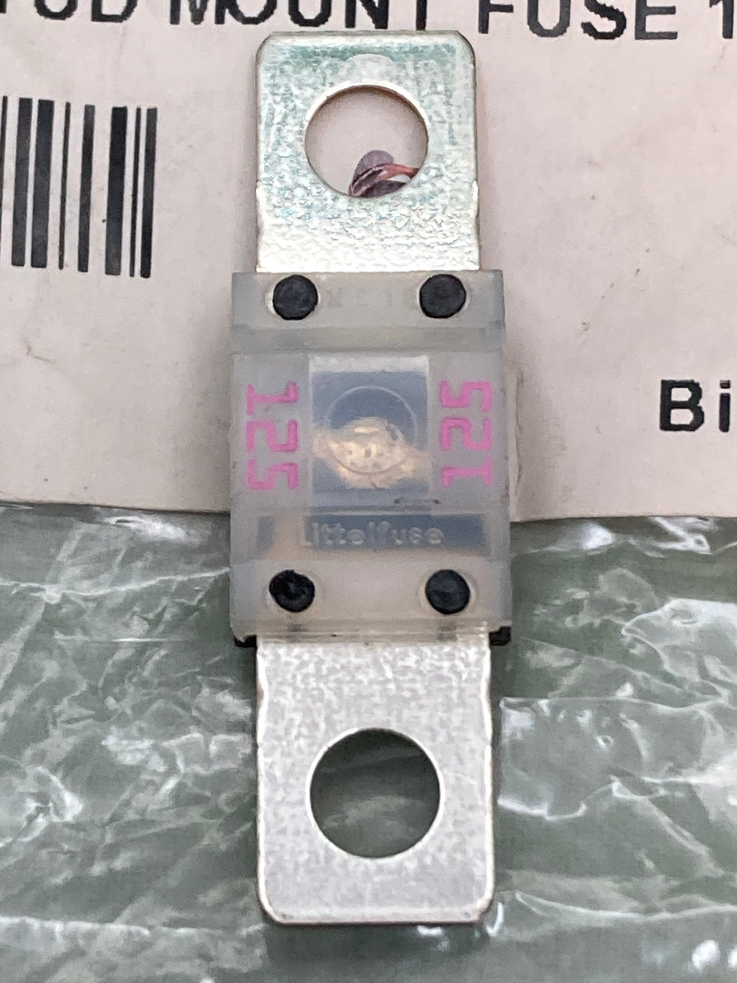 New Replaces Cooper Bussmann AMI-125 125 Amp Bolt On Fuse Ir 1000A- 32Vdc