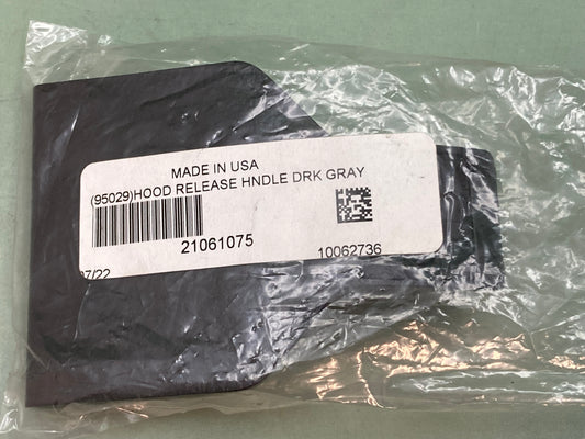 New Replaces Volvo 21061075 Hood Release Handle Drk Gray