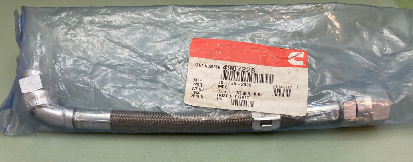 New Genuine Cummins 4907228 Flexible Hose