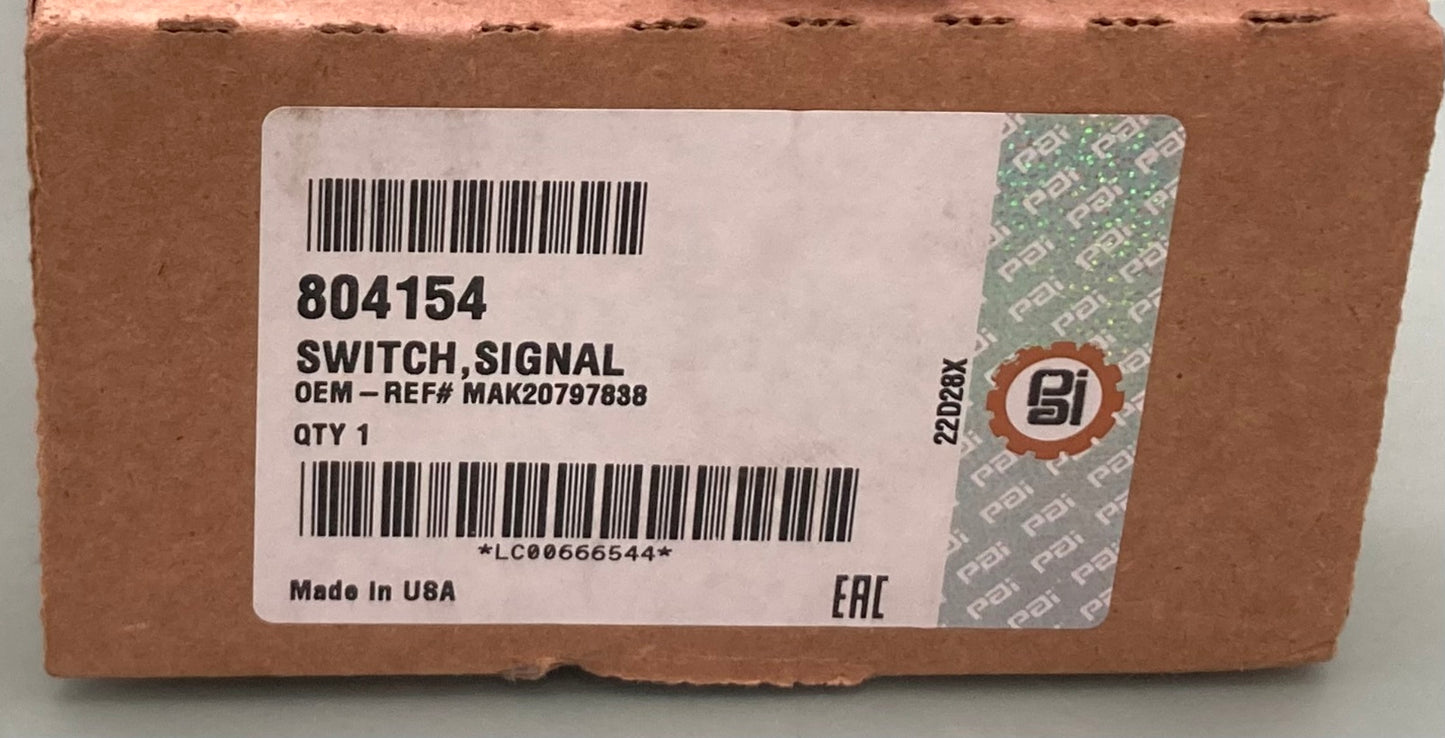 New Genuine PAI Industries 804154 Turn Signal Switch