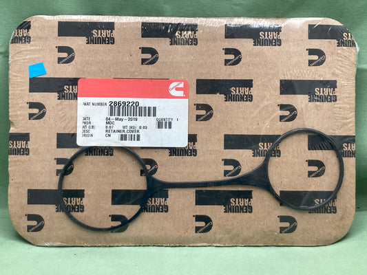 New Genuine Cummins 2869220 Retainer, Cover