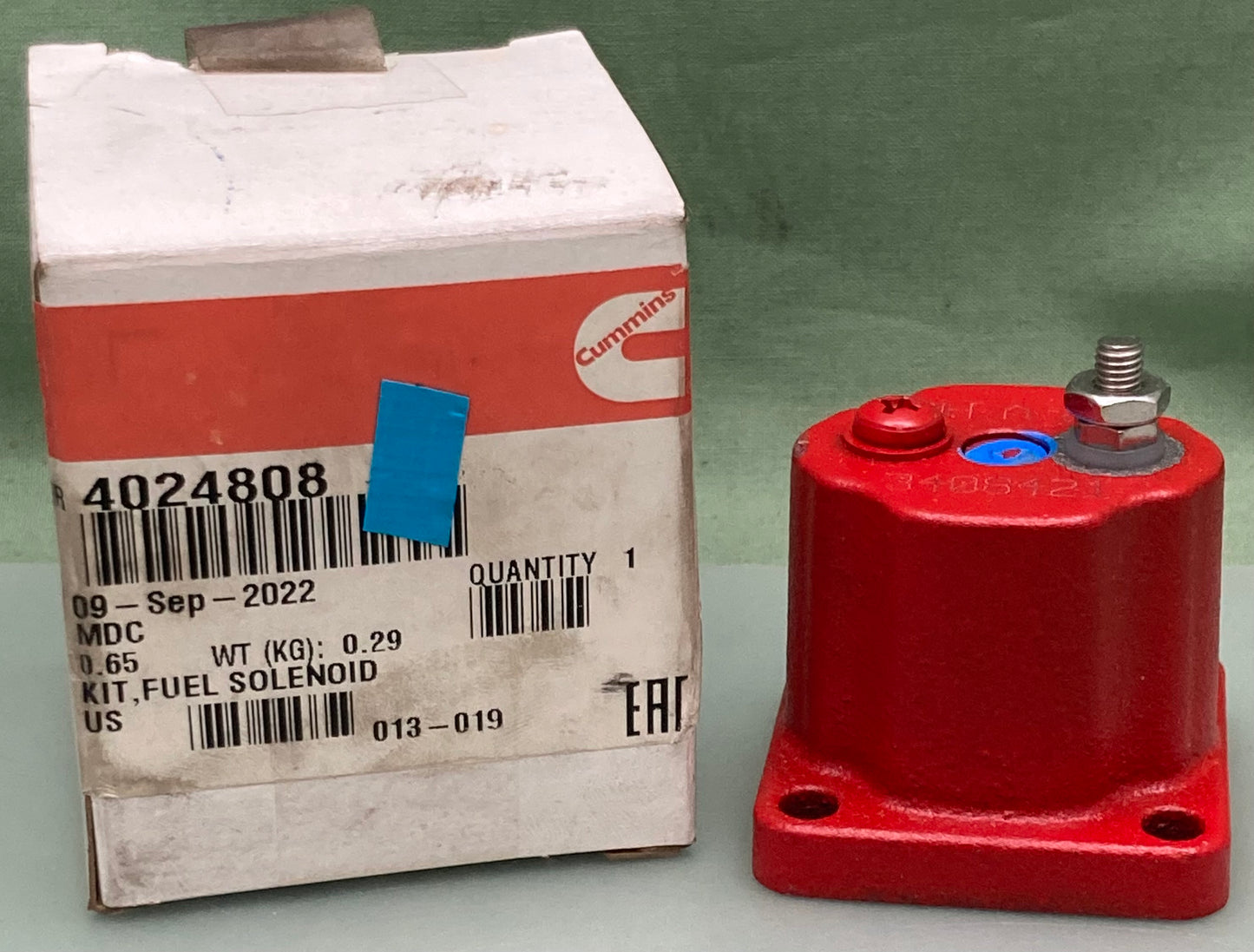 New Genuine Cummins 4024808 Kit, Fuel Solenoid