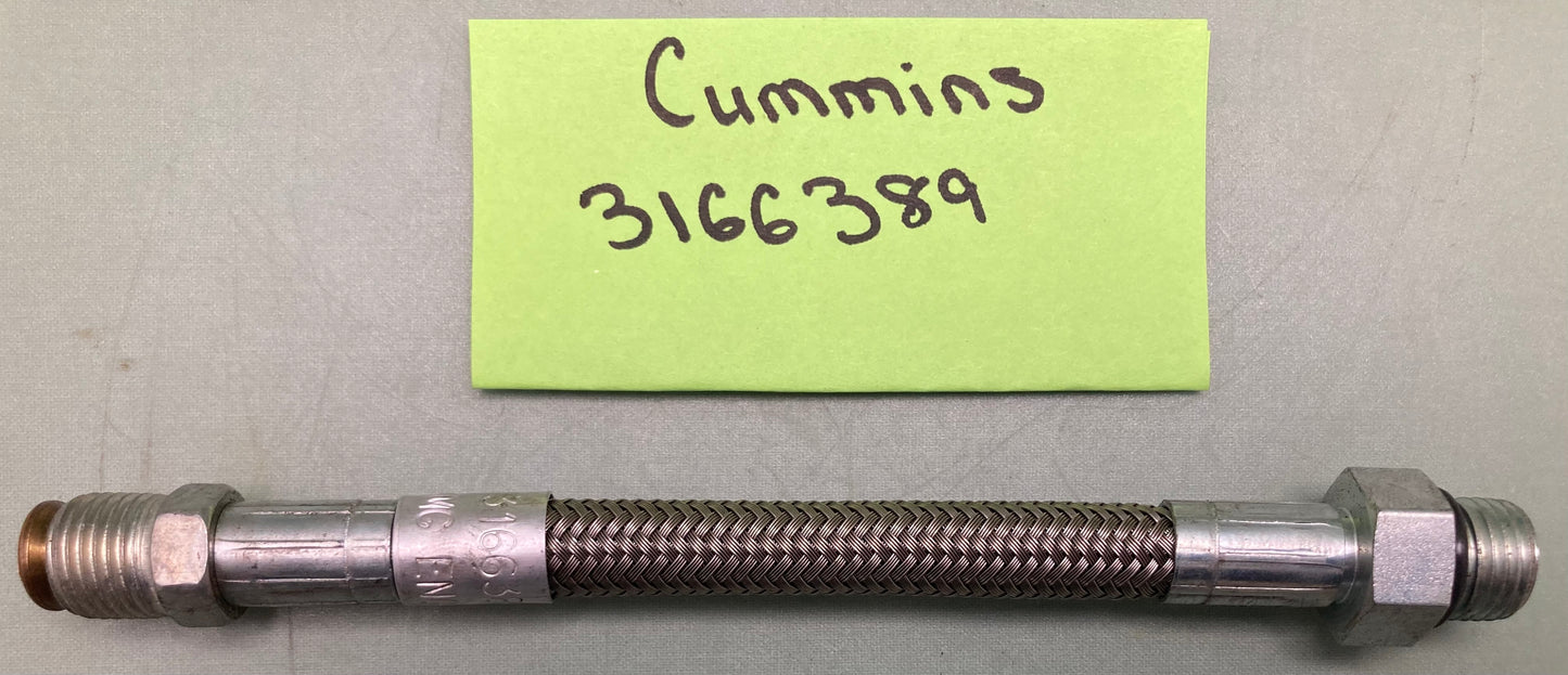 New Replaces Cummins 3166389 Tube, Fuel Supply