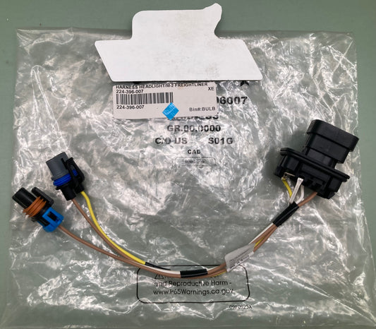 New Genuine Freightliner 224396007 Harness, Headlight