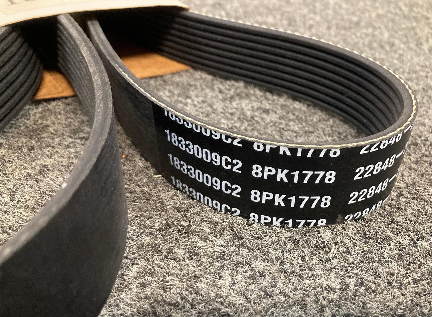 New Genuine Fleetrite 1833009C2 Serpentine Drive Belt