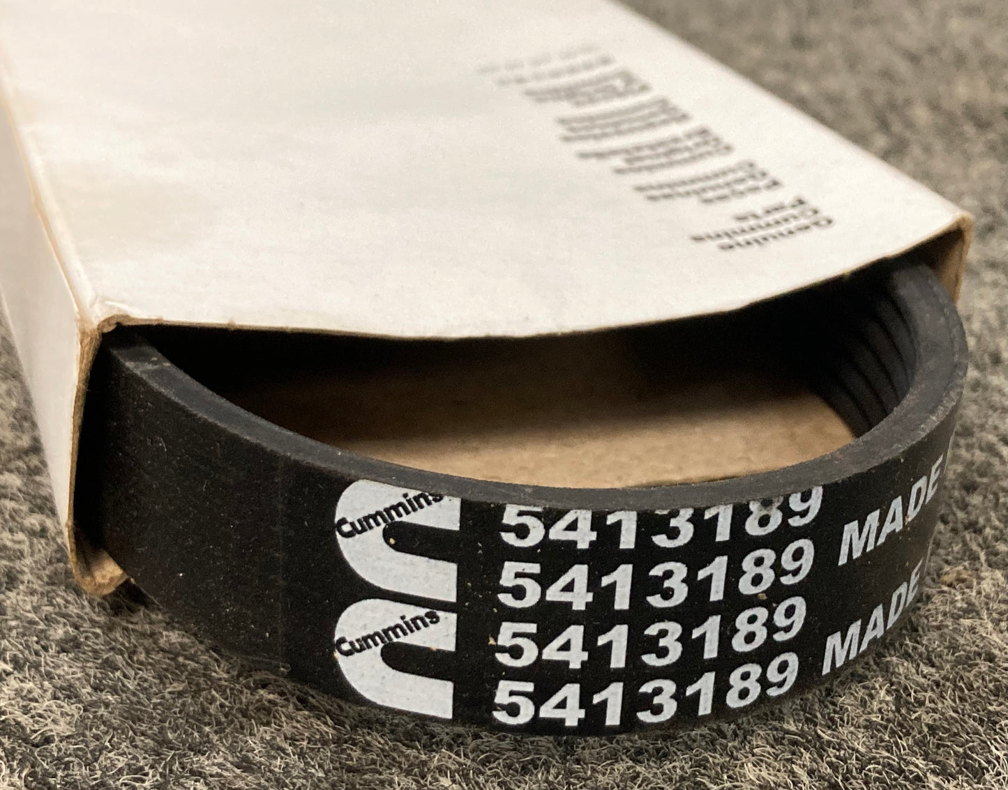 New Genuine Cummins 5413189 Belt, V Ribbed