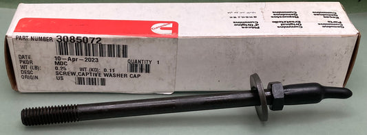 New Genuine Cummins 3085072 Screw, Captive Washer Cap