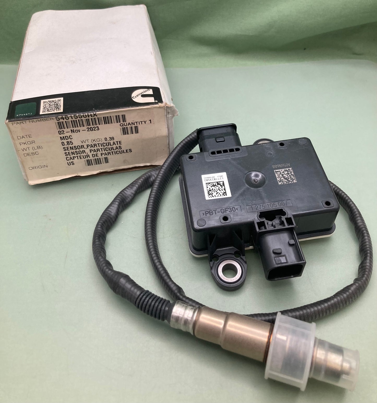 New Genuine Cummins 5461550RX Particulate Sensor