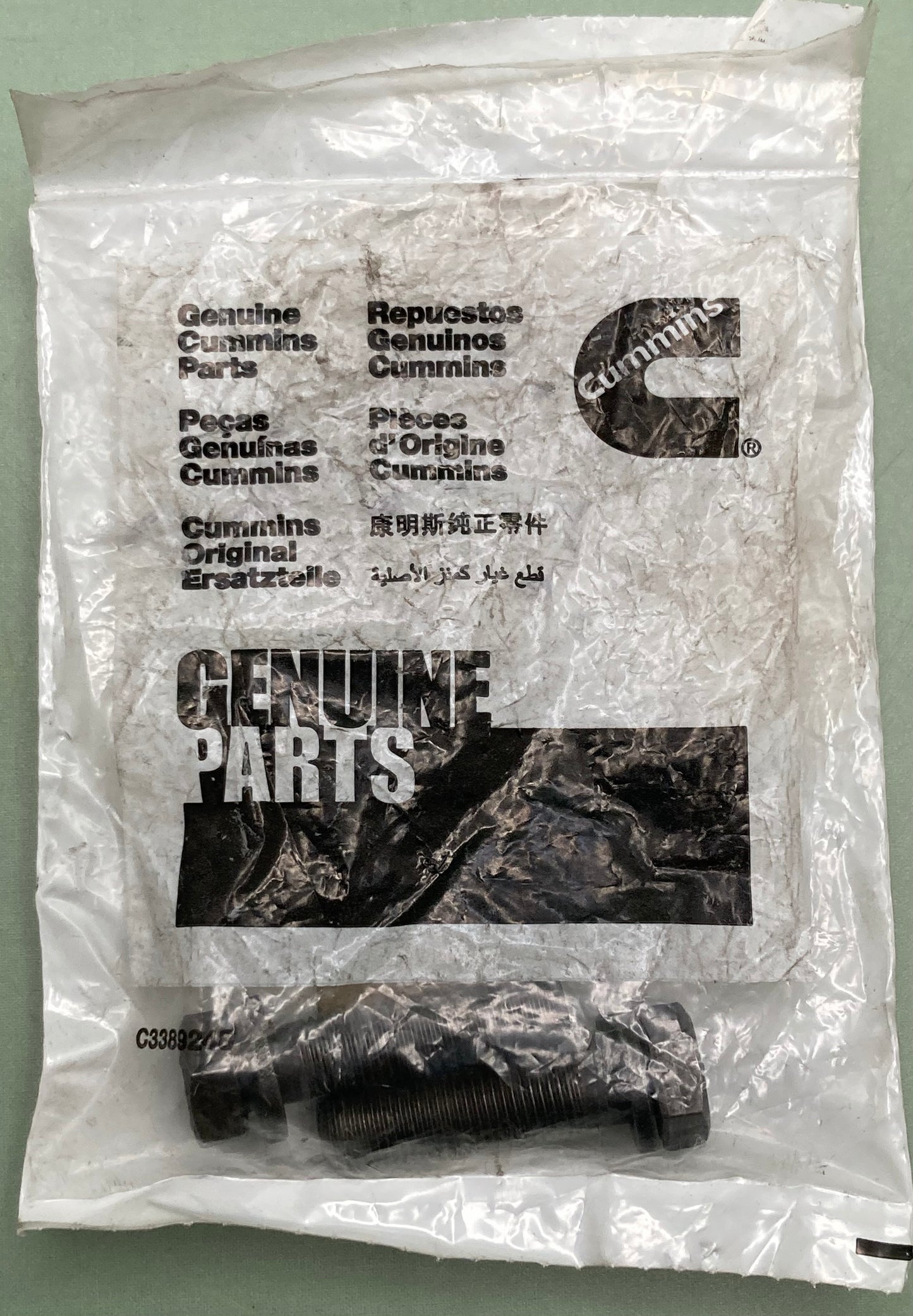 2 Pk New Genuine Cummins 3010594 Screw, Captive Washer Cap