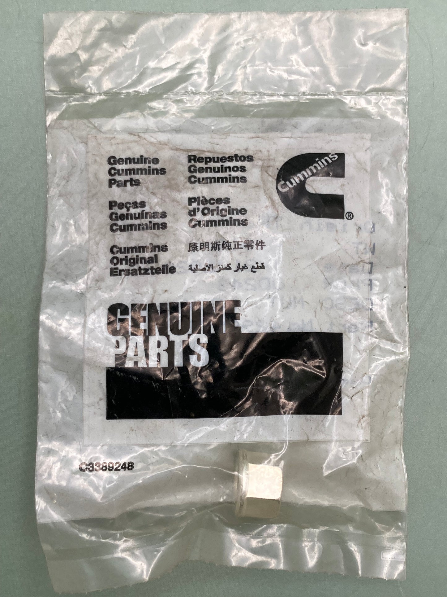 QTY 2 New Genuine Cummins 4298975 Nut, Lock