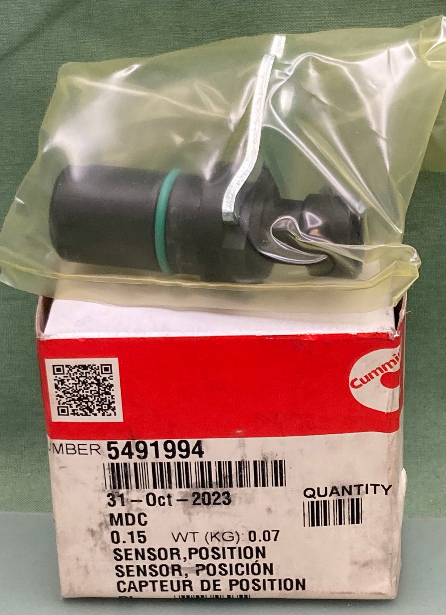 New Genuine Cummins 5491994 Sensor, Position