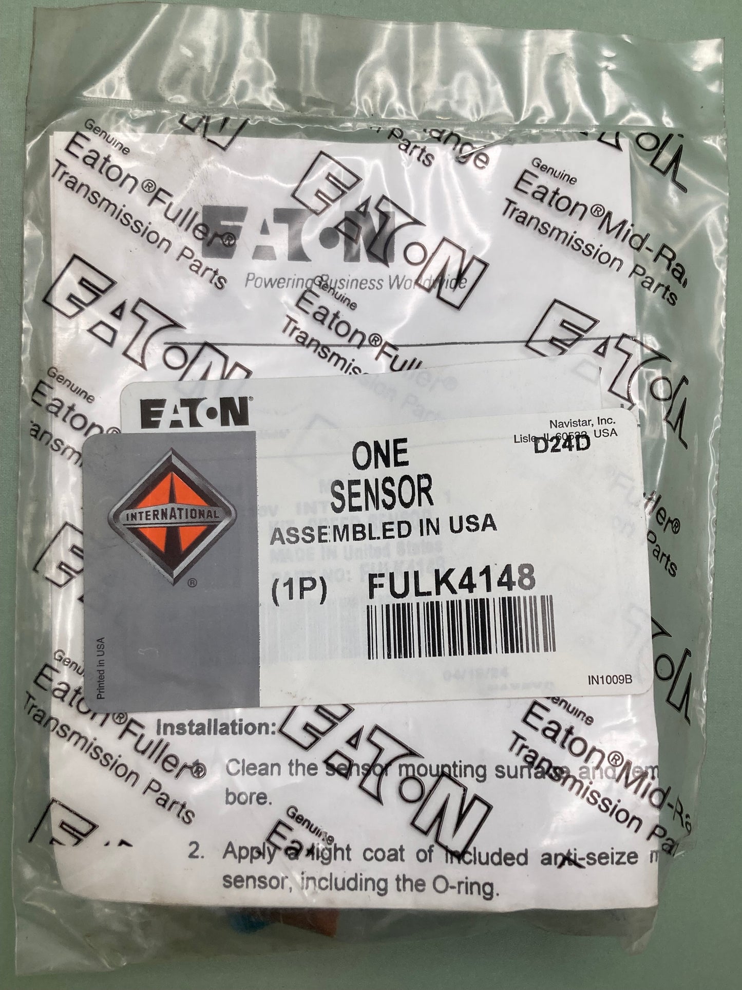 New Genuine Eaton 4307349 Sensor FULK4148