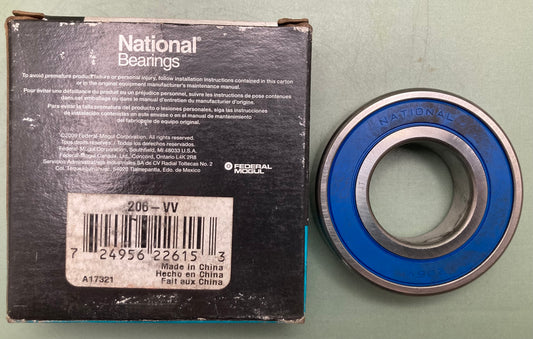 New Genuine National 206-VV Multi-Purpose Bearing