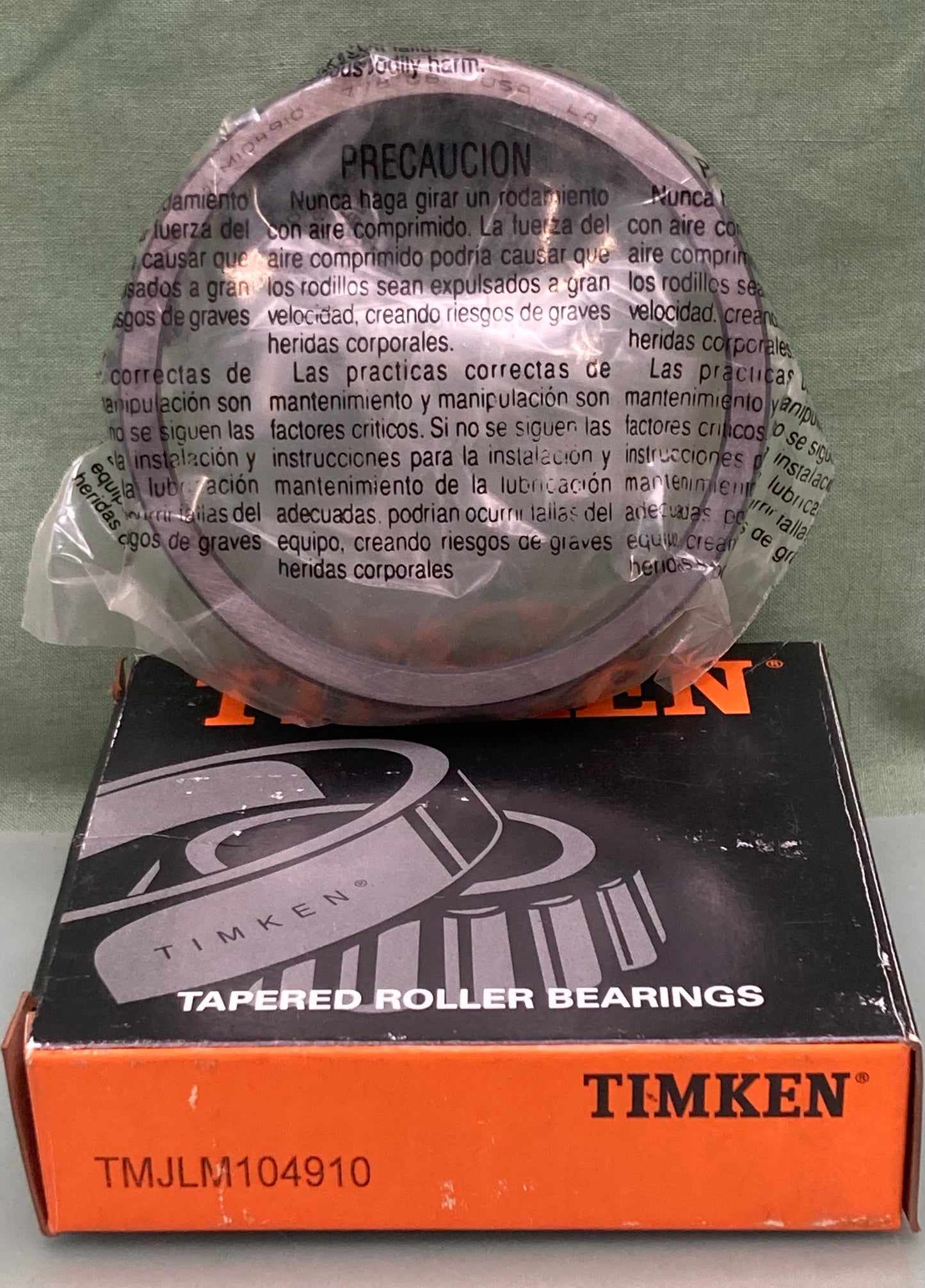 New Genuine Timken TMJLM104910 Bearing
