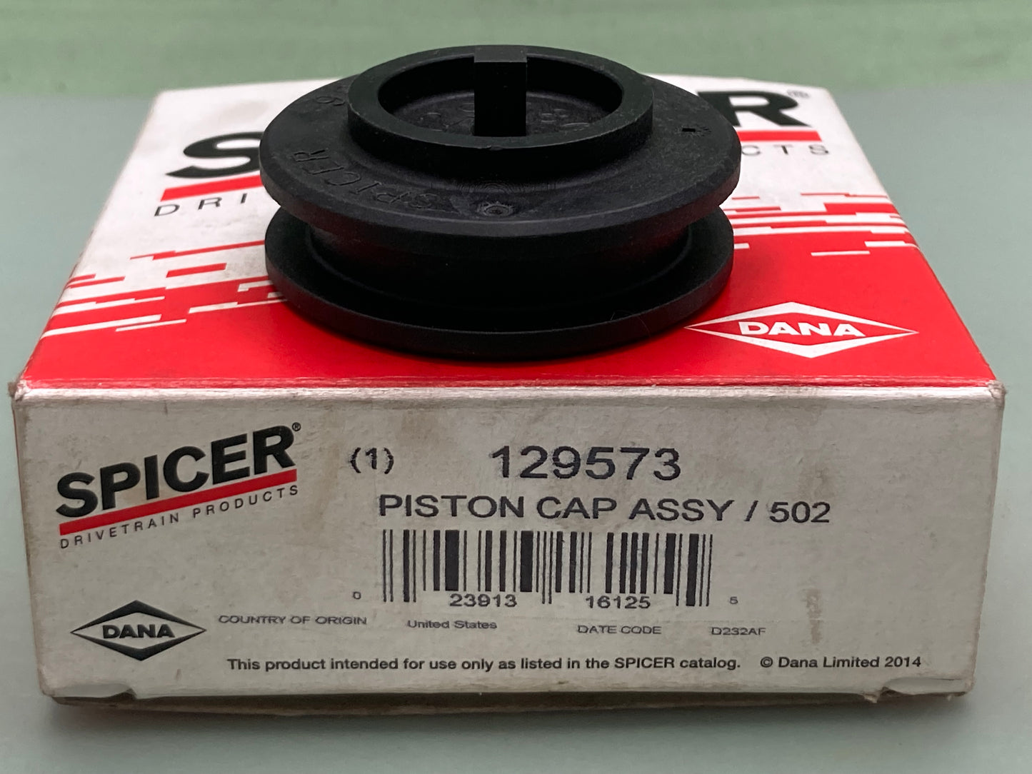 New Genuine Spicer 129573 Piston Cap Assy/502