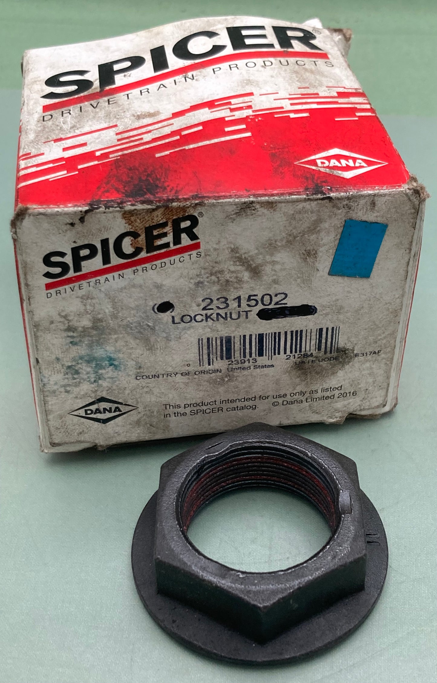 New Genuine Spicer 231502 Drive Shaft Nut