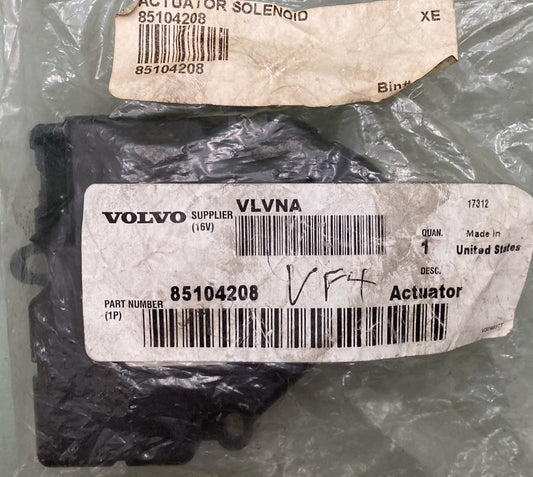 New Genuine Volvo 85104208 Actuator Solenoid