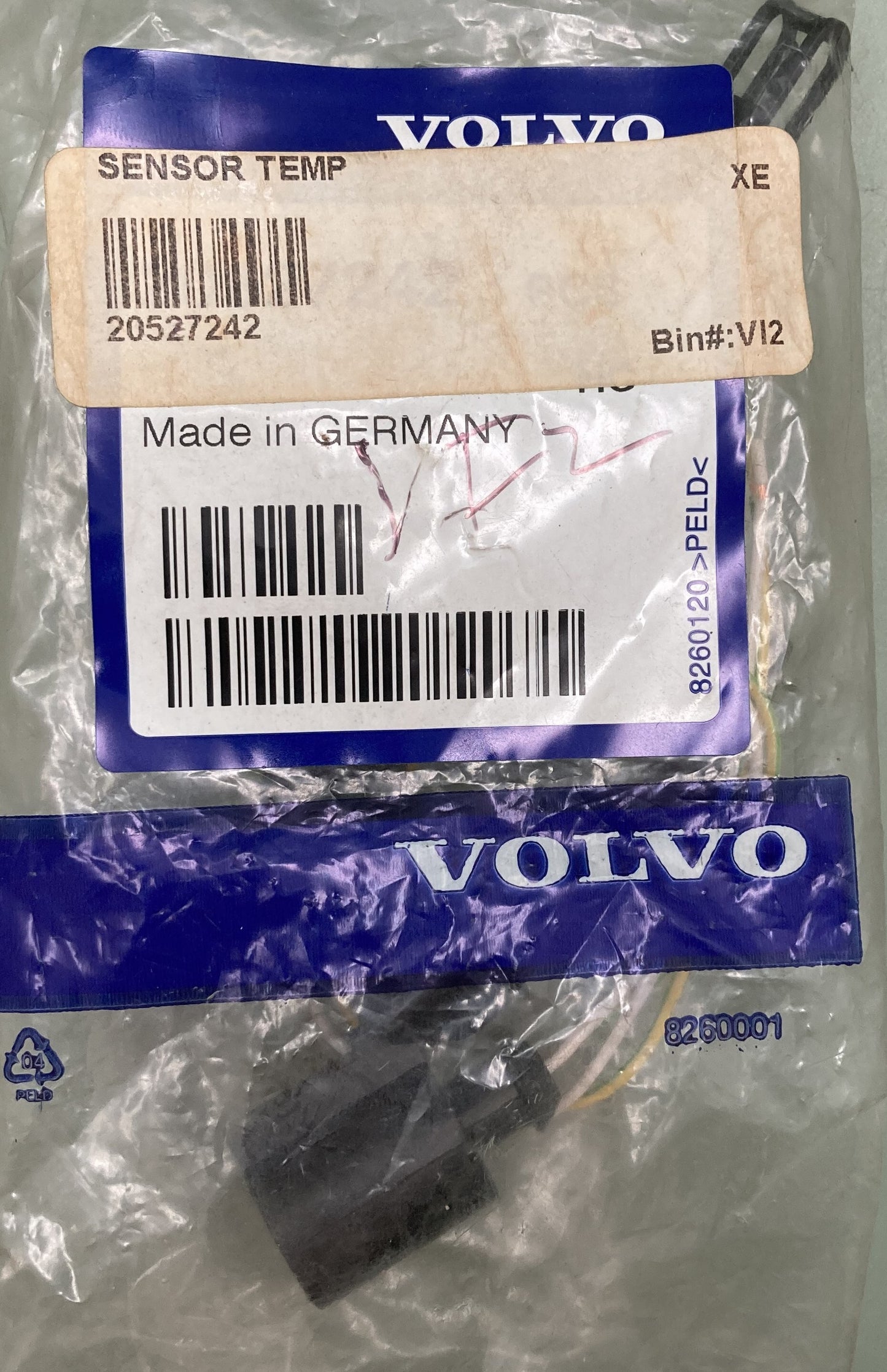 New Genuine Volvo 20527242  ECT SENSOR
