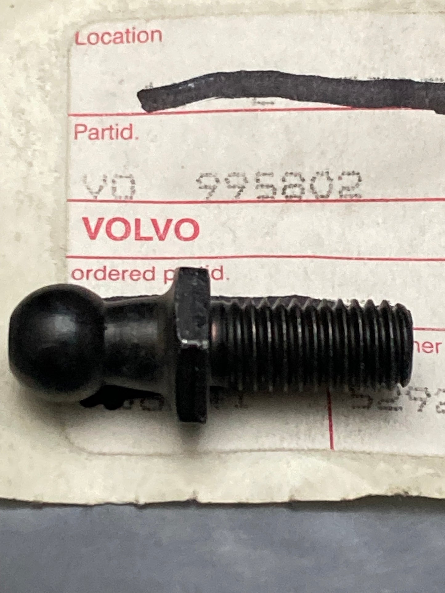 New Genuine Volvo 1070123 Wiper Nozzle