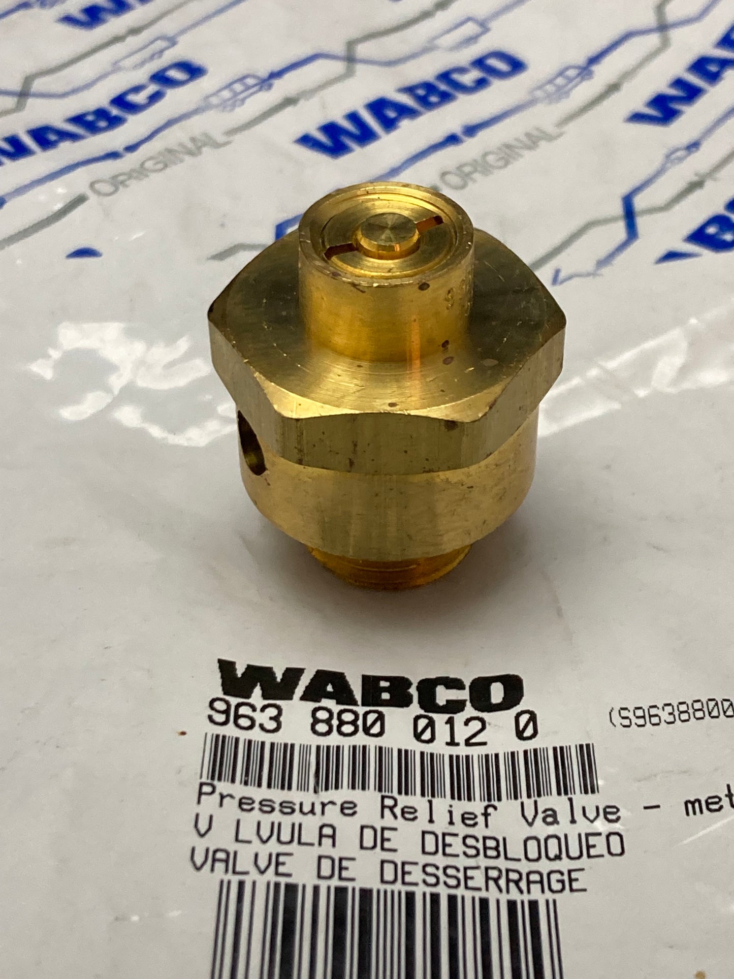 New Genuine Wabco 963 880 012 0 Pressure Relief Valve