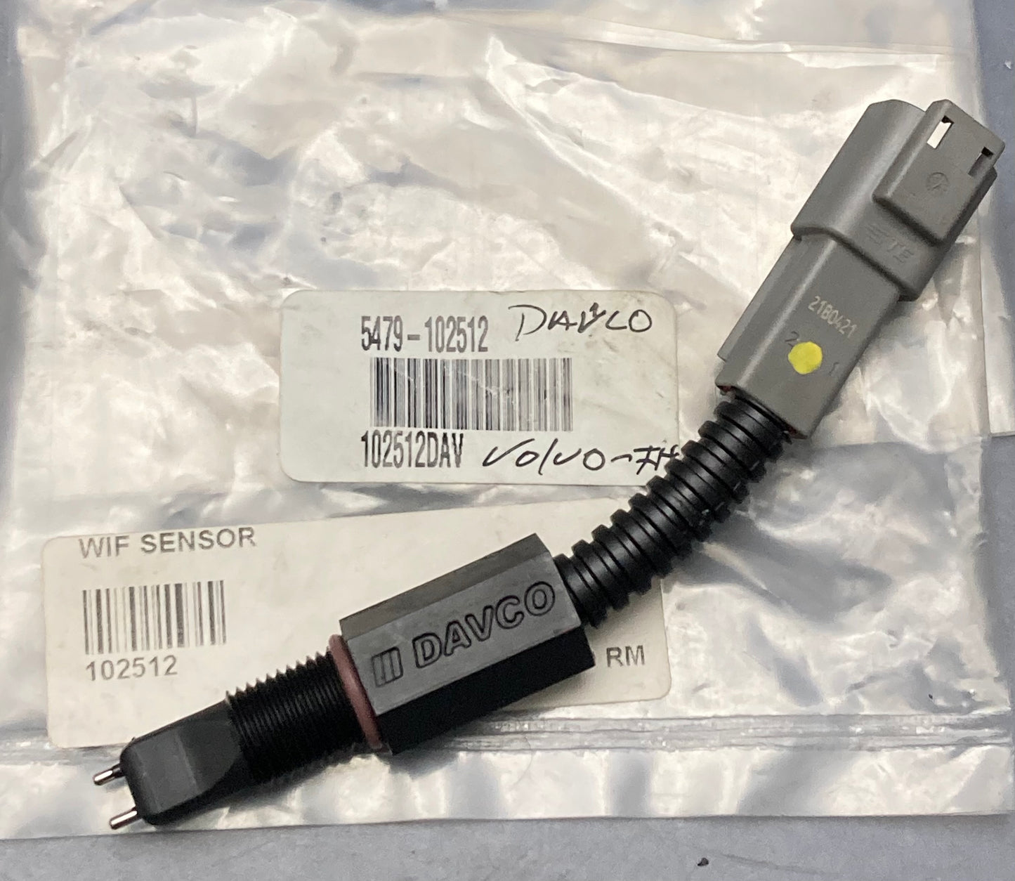 New Genuine Davco Technologies 102512 Wif Sensor And Harness