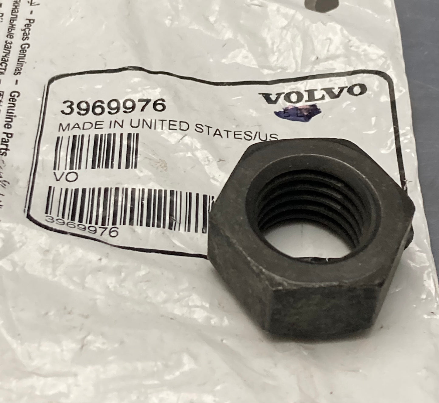 New Genuine Volvo 3969976 Nut