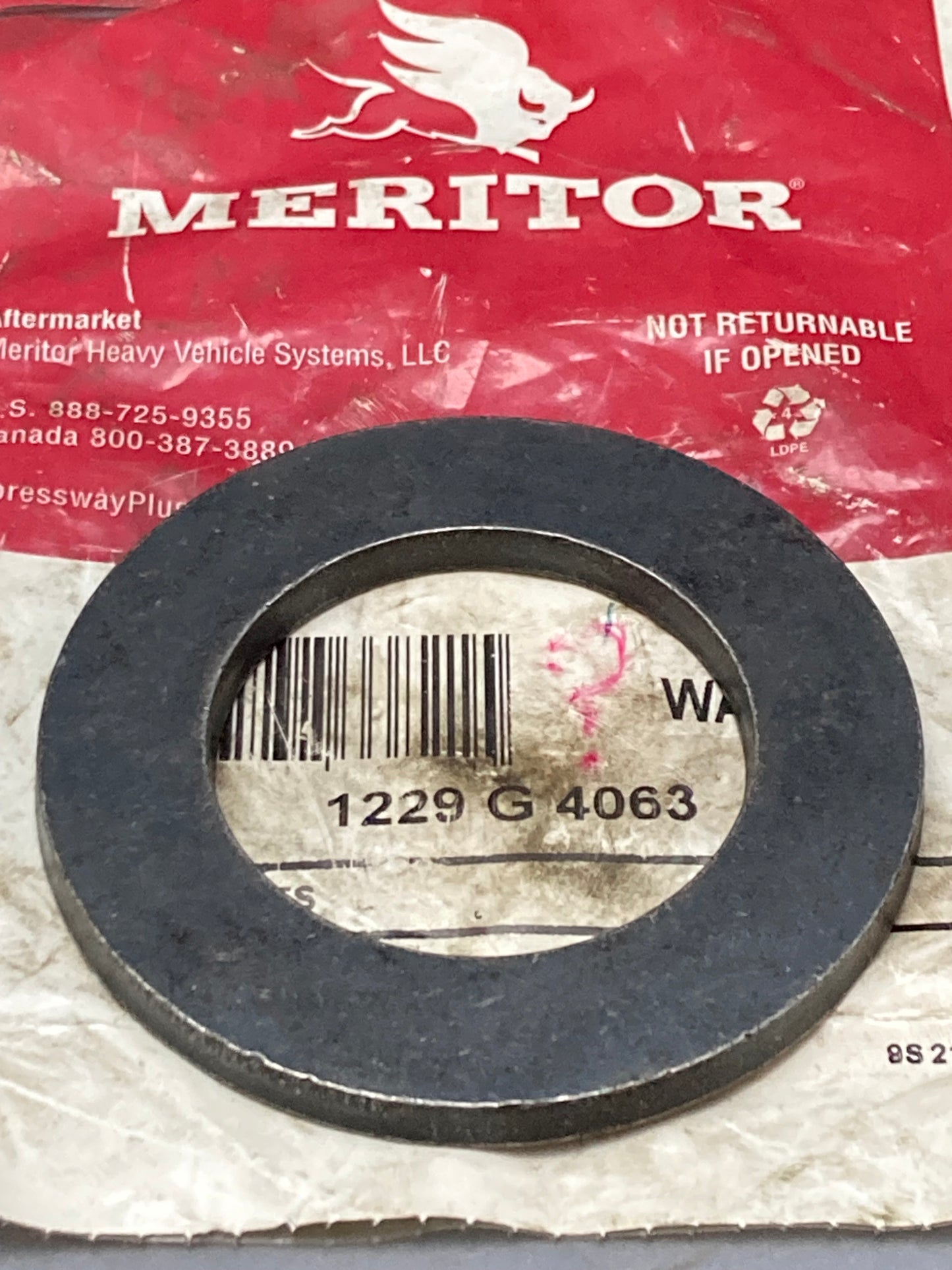 New Genuine Meritor 1229 G 4063 Washer