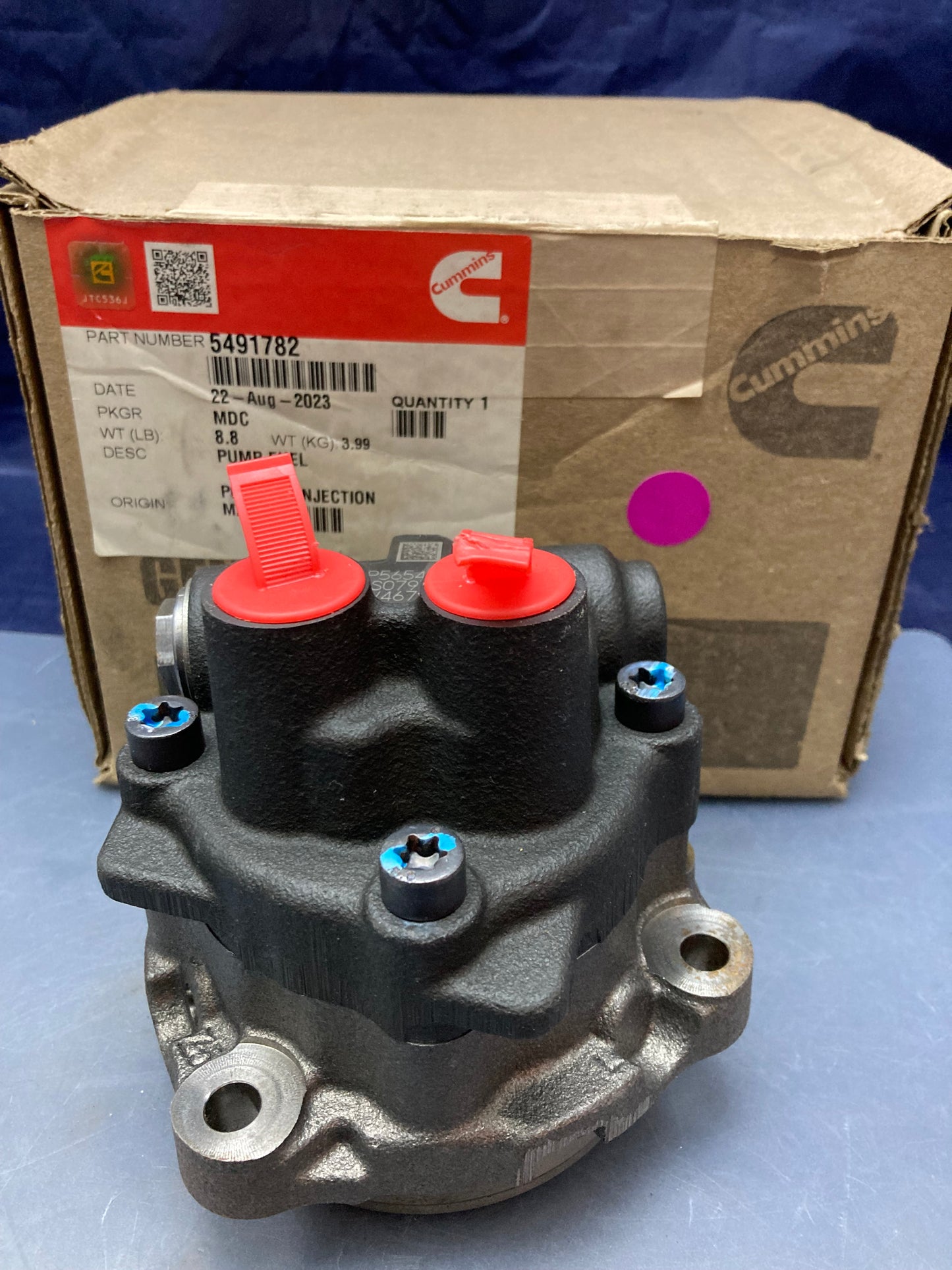 New Genuine Cummins 5491782 Fuel Gear Pump