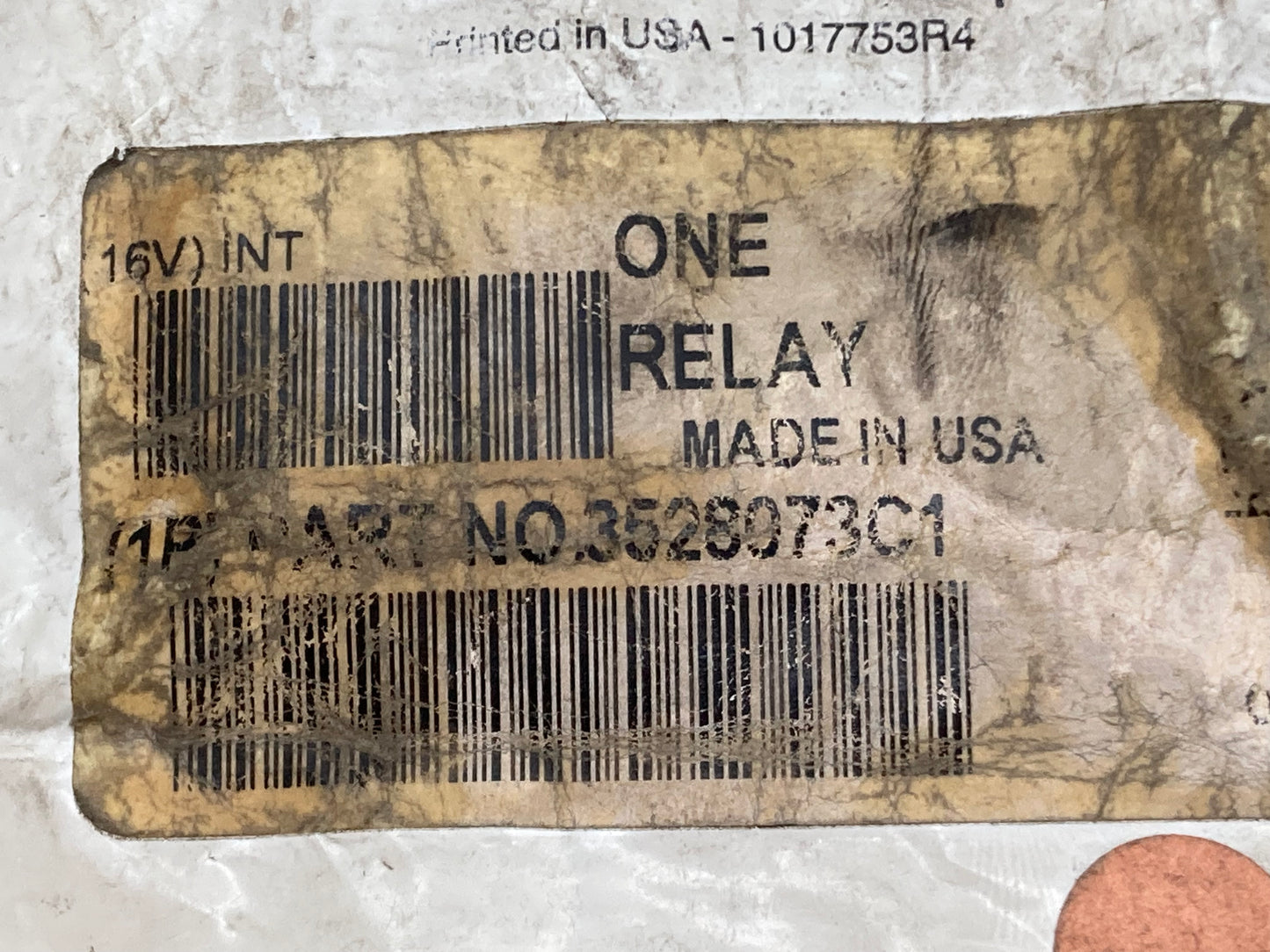 New Genuine International 3528073C1 Relay 5 Pin Multi-Function 3505300C1