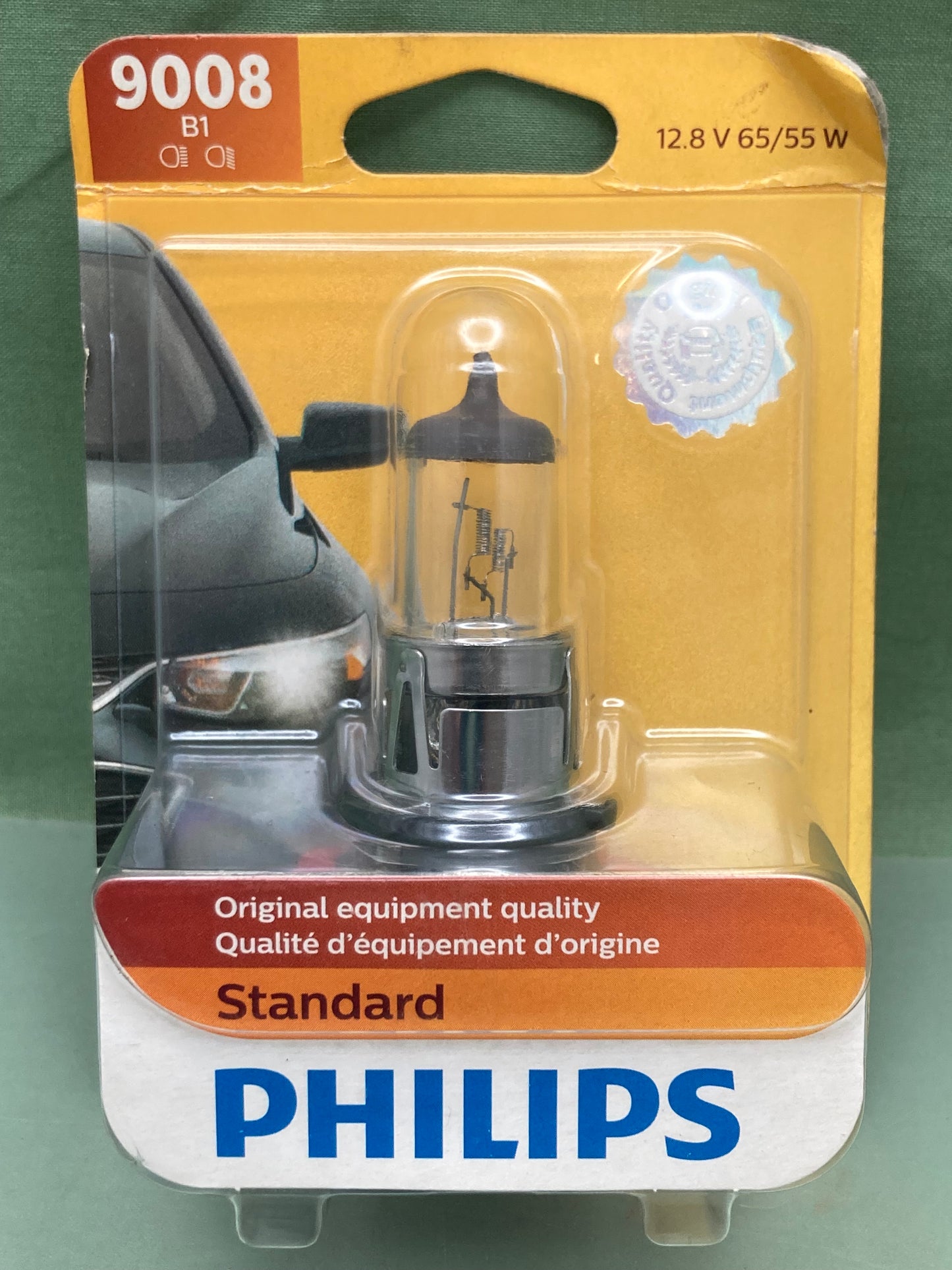 New Genuine Philips 9008B1 Headlight Bulb