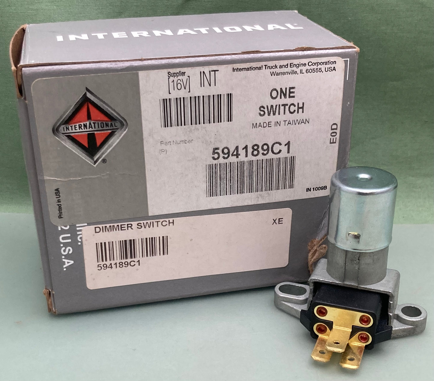 New Genuine International 594189C1 Dimmer Switch