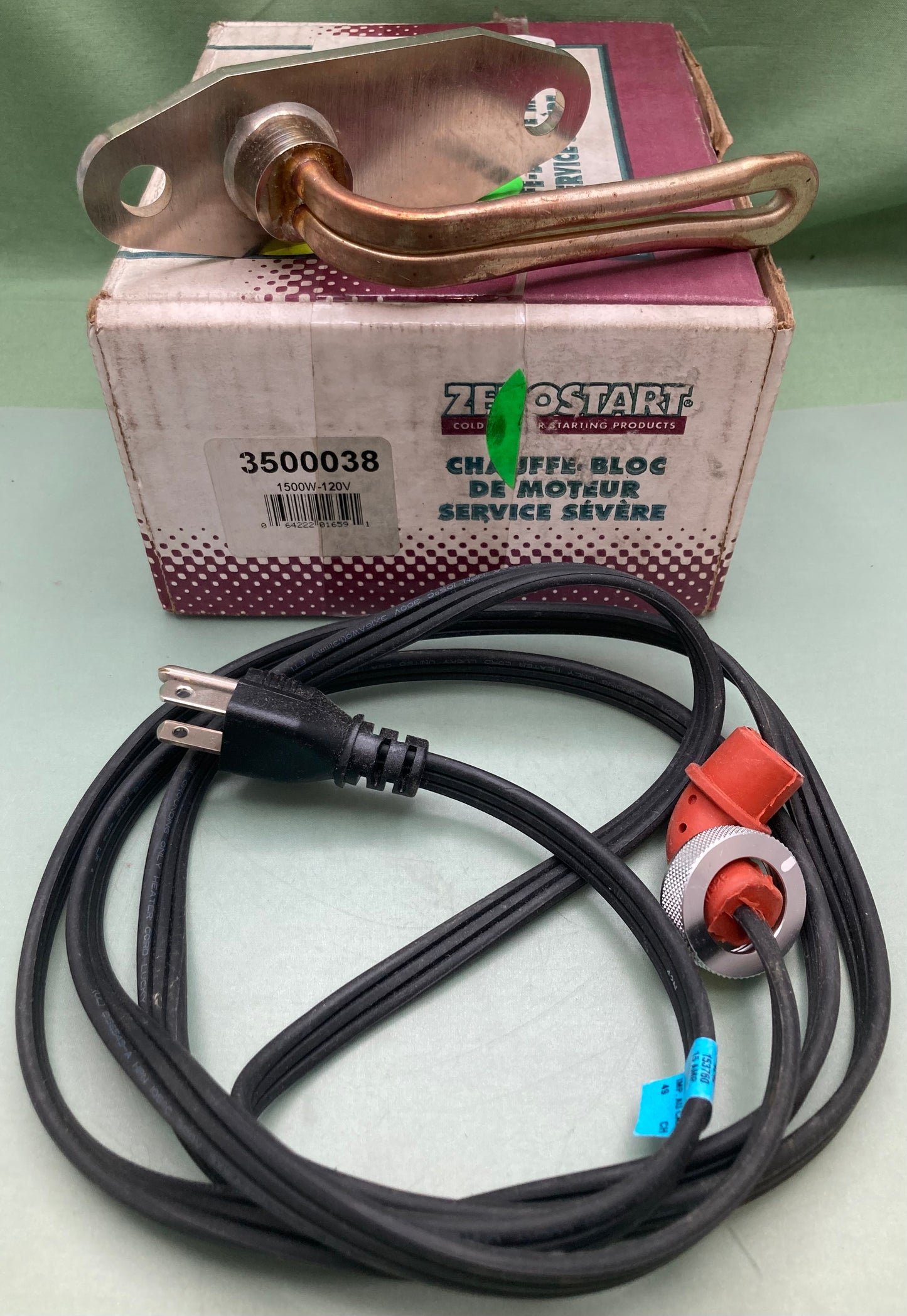 New Genuine Zerostart 3500038 Engine Heater