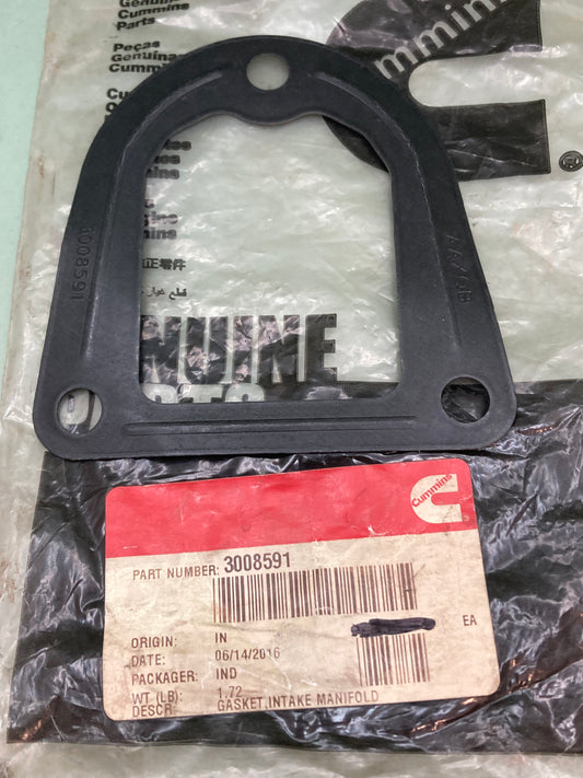 New Genuine Cummins 3008591 Intake Manifold Gasket