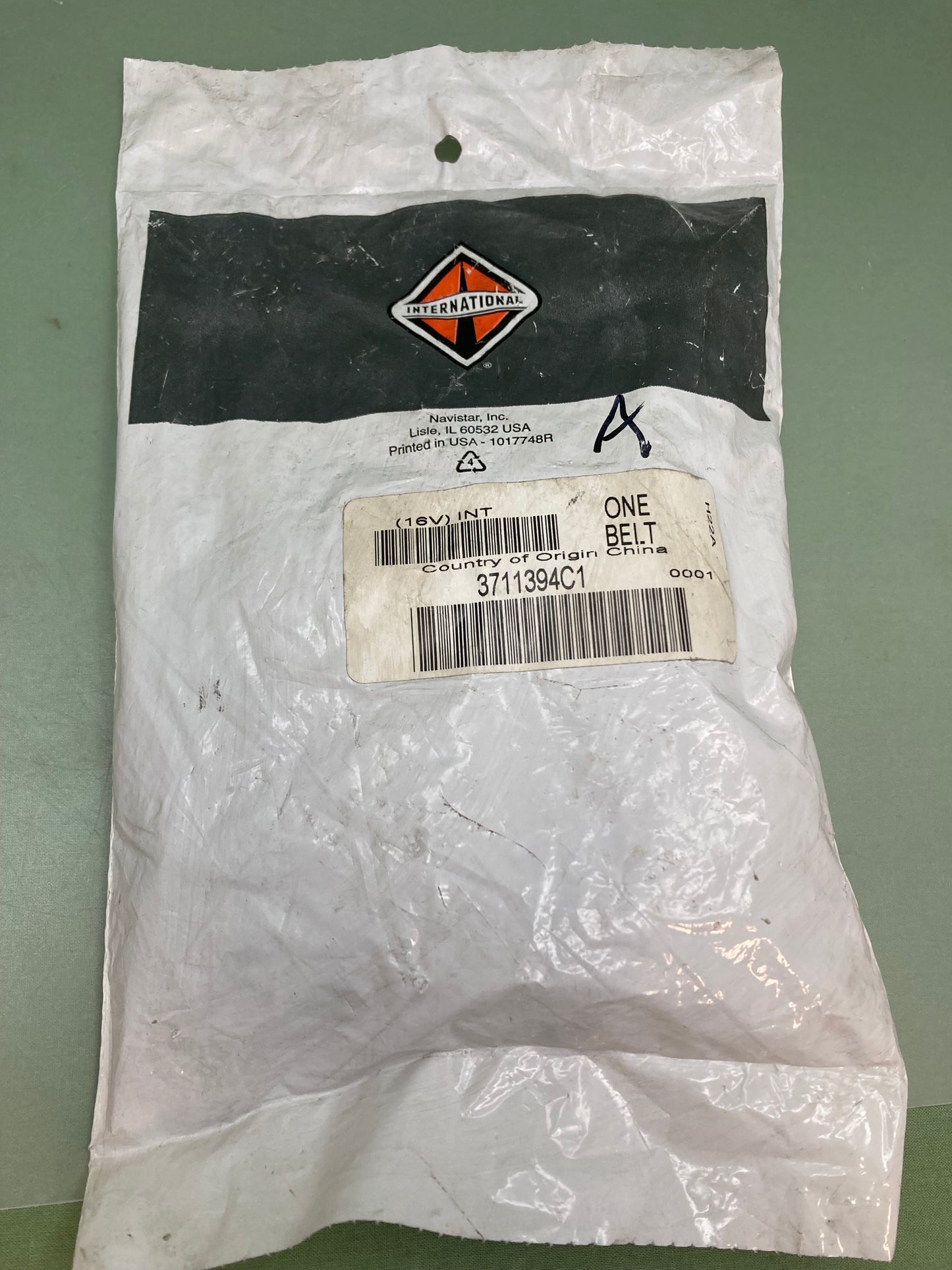 New Genuine International 3711394C1 Accessory Drive Belt Tether Assy