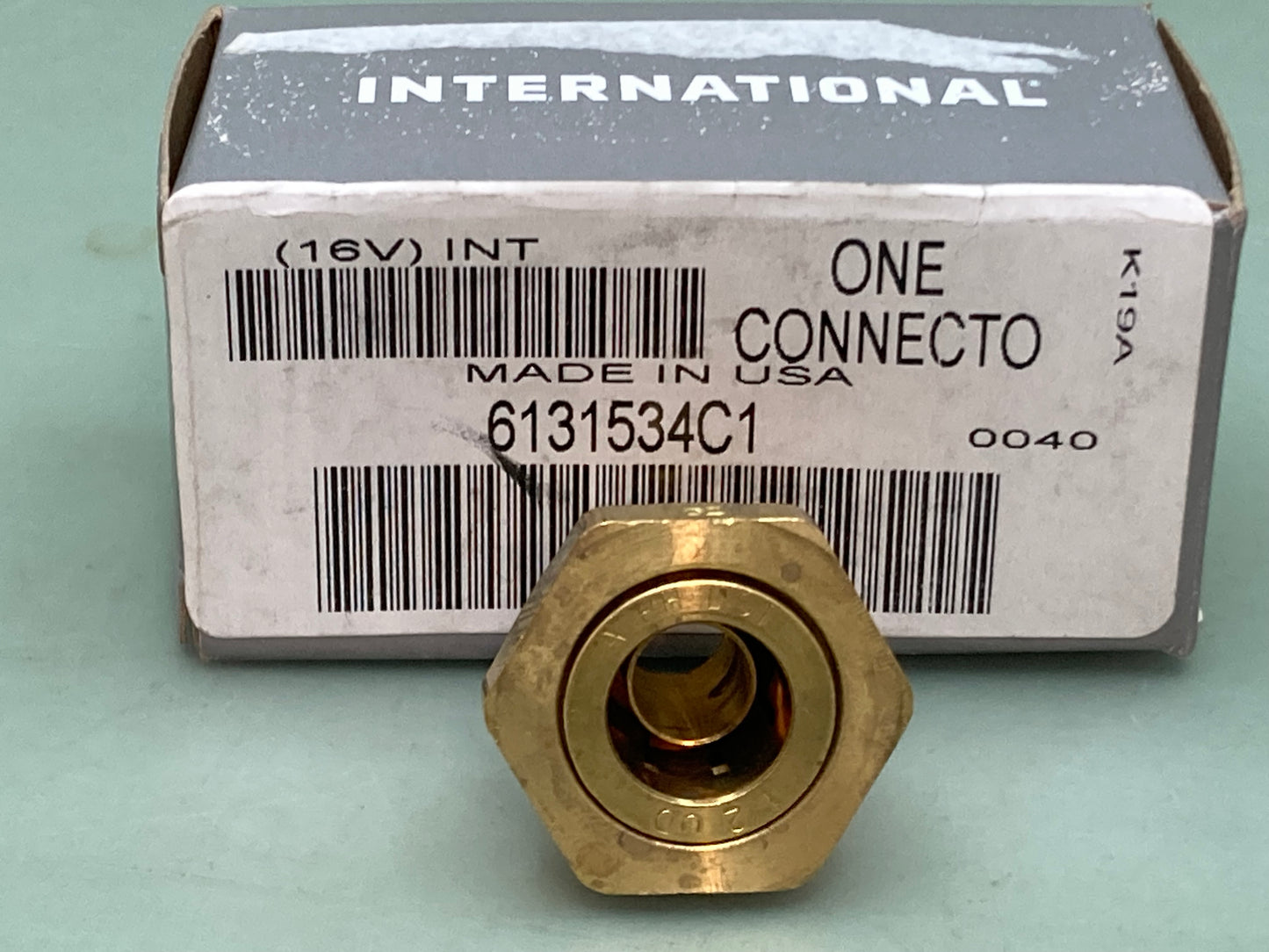 New Genuine International 6131534C1 Wiring Connector Ma22 Male X 1/2"