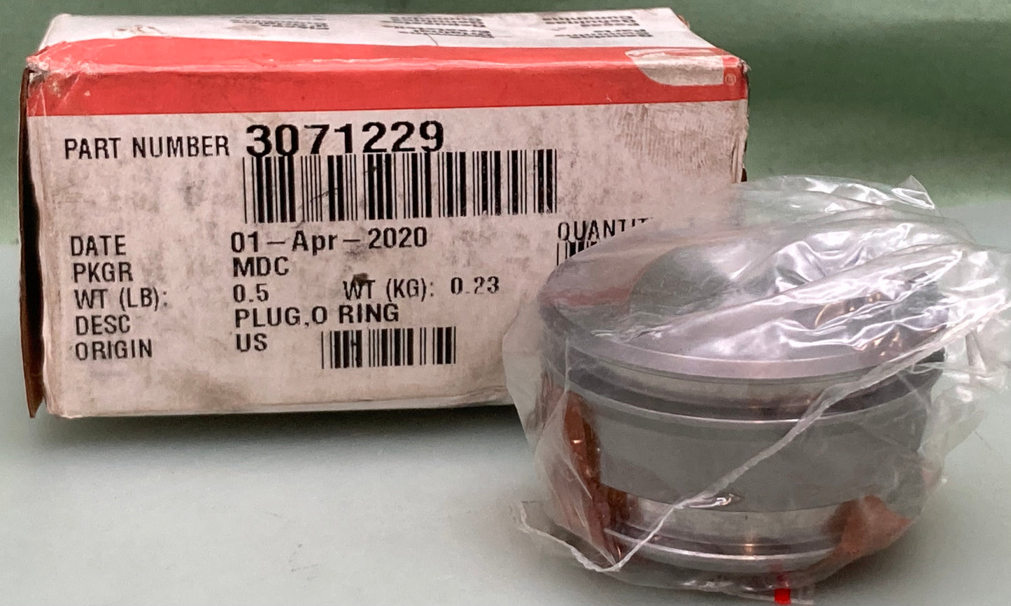 New Genuine International 3071229 Plug, O-Ring