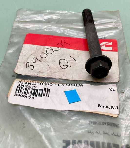 New Genuine Cummins 3900679 Flange Head Hex Screw