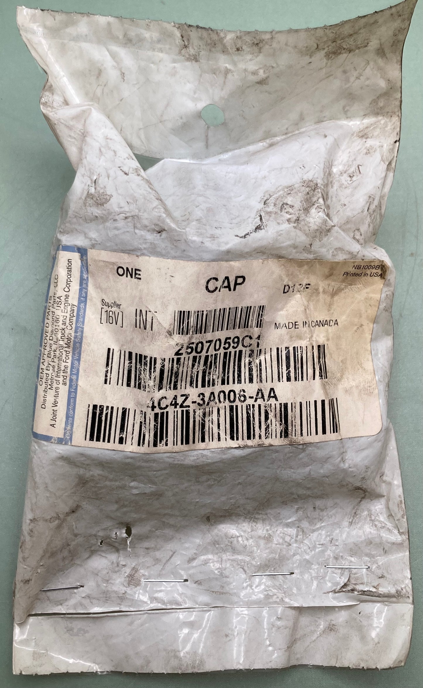 New Genuine International 2507059C1 Power Steering Reservoir Cap
