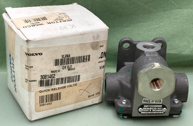 New Genuine Volvo 3081462 Quick Release Valve